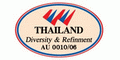 ---- Thailand's Brand The registered mark to assure the best quality Thai products. ---- ผลิตภัณ์ส่งออกที่ได้รับตราสัญลักษณ์ไทย ซึ่งเป็นเครื่องหมายยืนยันว่าเป็นสินค้าไทยที่ดีที่สุด จากกรมส่งเสริมการส่งออก กระทรวงพาณิชย์----